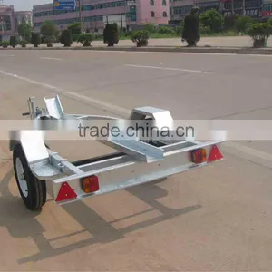 Hot Dip Galvanized Rail Motorcycle Trailer thumbnail-1