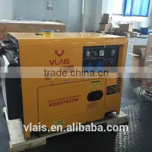 220V-380V Super Slient and Large Power 5kw Diesel Generator Set thumbnail-2