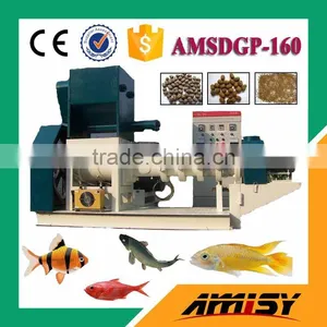 2016 Factory Wholesale Popular Dry Type Fish Feed Extruder //0086-13607671192 thumbnail-1