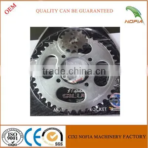 YBR125 BAJAJ Ct100 Motor Transmission System Chain Sprockets With 428/428H Chains thumbnail-1
