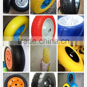 2.50-4 pu Foam Small Rubber Wheels for Hand Trolley thumbnail-5