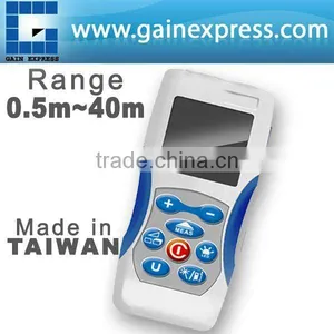 Handheld Laser Distance Meter/ 0.05M~40M Range Made in Taiwan thumbnail-1