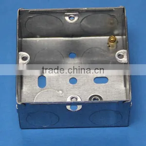 3*3 47mm Depth Metal Electric Outlet Box thumbnail-1