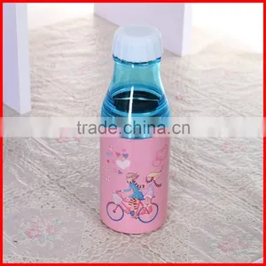 Novety 2017 New Design Kids Stainless Steel Cup With Plastic Cap Cartoon Water Bottle thumbnail-6