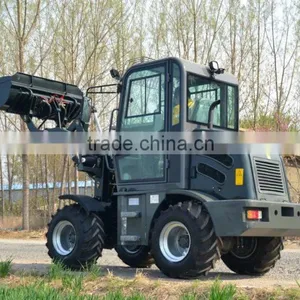 Manufacturer China1000kg Small Wheel Loader With Lowest Price thumbnail-3