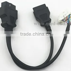 J1962M to 2 J1962F, Y Cable Splitter 1ft thumbnail-2