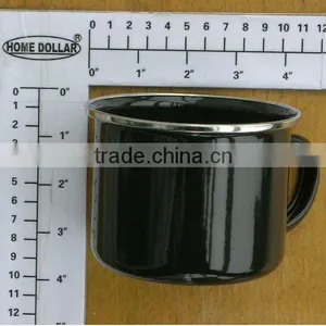 WHITE ENAMEL CUP thumbnail-1