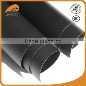 Customerized Waterproof Black Tarpaulin Sheet thumbnail-1