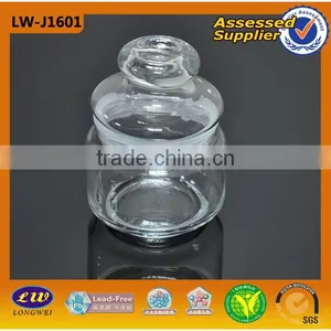 Candle Glass Jar Glass Container With Lid thumbnail-1