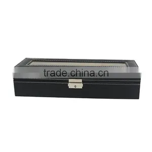 Latest Wholesale Leather Watch Display Box Jewelry Watch Box thumbnail-3
