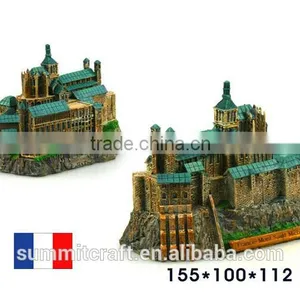 Mont Saint Michel France Souvenir Miniature Building Model thumbnail-1