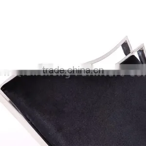 Hot Sale High Black Stainless Steel Dining Chair Banquet Chair thumbnail-6