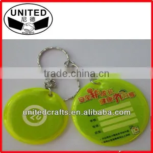 Factory Direct Sale Promotional Reflective Keychian thumbnail-1