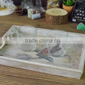 European Rural Style Zakka Wooden Tray thumbnail-2