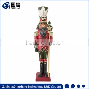 Custom Life Size Fiberglass Christmas Nutcracker Sculpture thumbnail-1