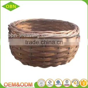 Wholesale High Quality Colorful Decorative Garden Handmade Wicker Basket Flower Pot thumbnail-4