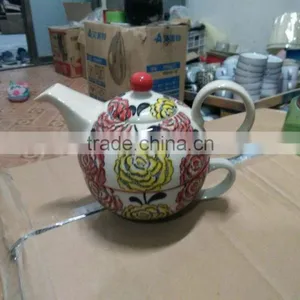 Ceramic Teapot and Cup in One thumbnail-2