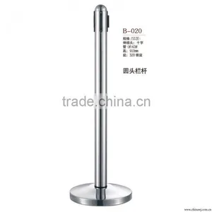 Stainless Steel Outdoor Retractable Crowd Control Rectractable Barrier thumbnail-1