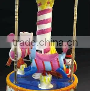 Coin Operated Kiddie Rides Carousel LT-1034B thumbnail-1