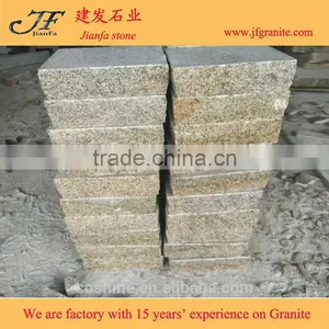 Split Patio Driveway Cheap Yellow Granite Paving Stone thumbnail-2