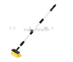 Microfiber Soft Bristle Telescopic Car Wheel Wash Dust Detailing Cleaning Brush Flow Through Brush Series thumbnail-3
