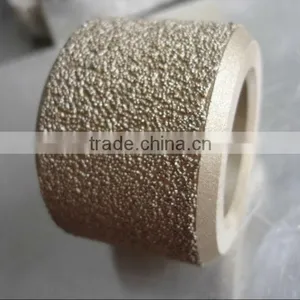 High Quality Vacuum Brazed Diamond Abrasive Drum Wheels for Marble thumbnail-1