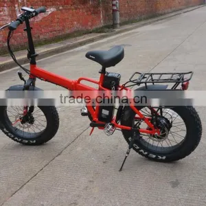 2017 Big Power 20 Inches Folding Fat Tire Bike for Sale thumbnail-1