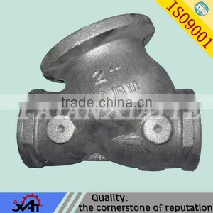 WCB Cast Steel Casting Resin Sand Casting for Pipe Parts Tee Joint thumbnail-1