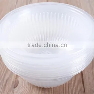 Disposable Circle Plastic Plates Transparent Plastic Plates thumbnail-1