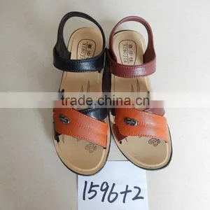 New Design Cheap Leather Summer Sandal thumbnail-1