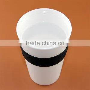 14OZ BPA Free Plastic Coffee Cup With Cover And Heat Insulation Mat ,Starbucks Coffee Cup thumbnail-4