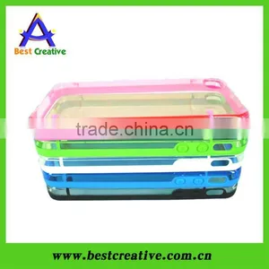 For IPhone 4 4S 4G Hard Plastic Cover Case Clear Transparent thumbnail-1