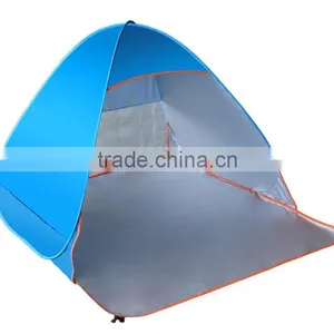 3-4 Person Outdoor Camping Beach Shelter Sunshade Fishing Ultraviolet-proof Pop up Tent thumbnail-3