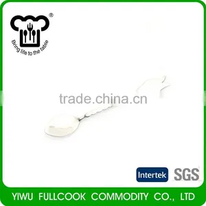 Factory Sale Simple Design Fancy Silver Colored Dessert Spork thumbnail-3