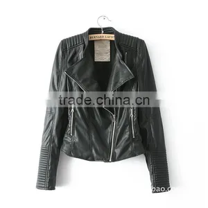ALIKE Leather Jacket for Women Jacket Wholesale Fashion Jacket thumbnail-1
