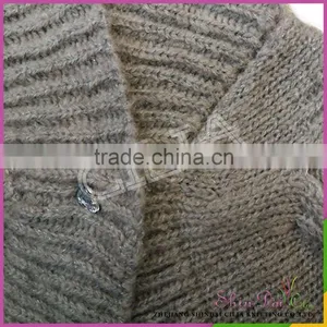 2017 Latest Design Fancy Acrylic and Mohair Sweater Vest for Girl thumbnail-4