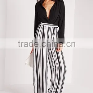Elegant Design Custom Vertical Stripe Pants OEM Service thumbnail-2