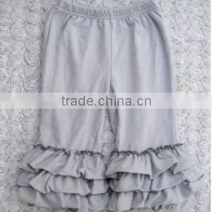 2016 Chinese Product Wholesale and EXW Price 100%cotton Pants With Ruffle for Baby Kids as Legging for Winter thumbnail-6