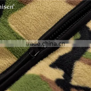 Wholesale Polar Fleece Camo Pattern Men Custom Vest thumbnail-5