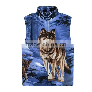 New Style Jogging Fancy Fashion Clothing Animal Ptd Winter Vest thumbnail-1