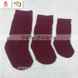 Ugly Funny Decoration Christmas Home Knitting Stock X'mas Knitted Sock thumbnail-1