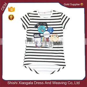 Game of Thrones t Shirt Girl Stripe T-shirt Graphic Tees for Little Girls thumbnail-1