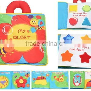 Handmade Fabric Baby Cloth Book thumbnail-1
