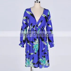 Autumn Winter Women Casual Loose Cotton Dress With Plus Size thumbnail-4