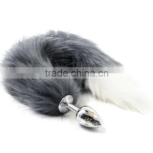 Hair Products Women's Products Faux Fox Furry Smooth Tat Terry Tail thumbnail-1