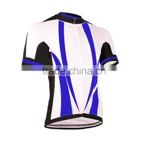 China Wholesale Cheap Short Sleeve Outdoor Used Cycling Jersey thumbnail-1