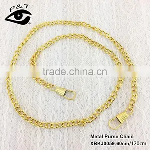Wholesale Custom Price Long Purse Wallet Bag Link Metal Silver Chain for Handbag thumbnail-4