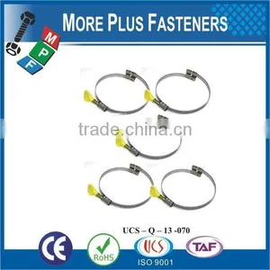 Made in Taiwan Stainless Steel Strong Stainless Steel Hose Clamps Flexible Hose Clamp Bridge thumbnail-6