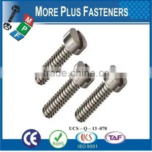 Made in Taiwan Slotted Fillister Stainless Steel Zinc Drilled Fillister Head Machine Screw thumbnail-1