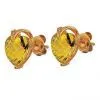 Sell Citrine & K Solid Gold With Earrings thumbnail-1